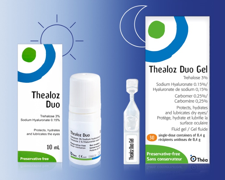 NEW Thealoz® Duo Gel offers night time solution for dry eye